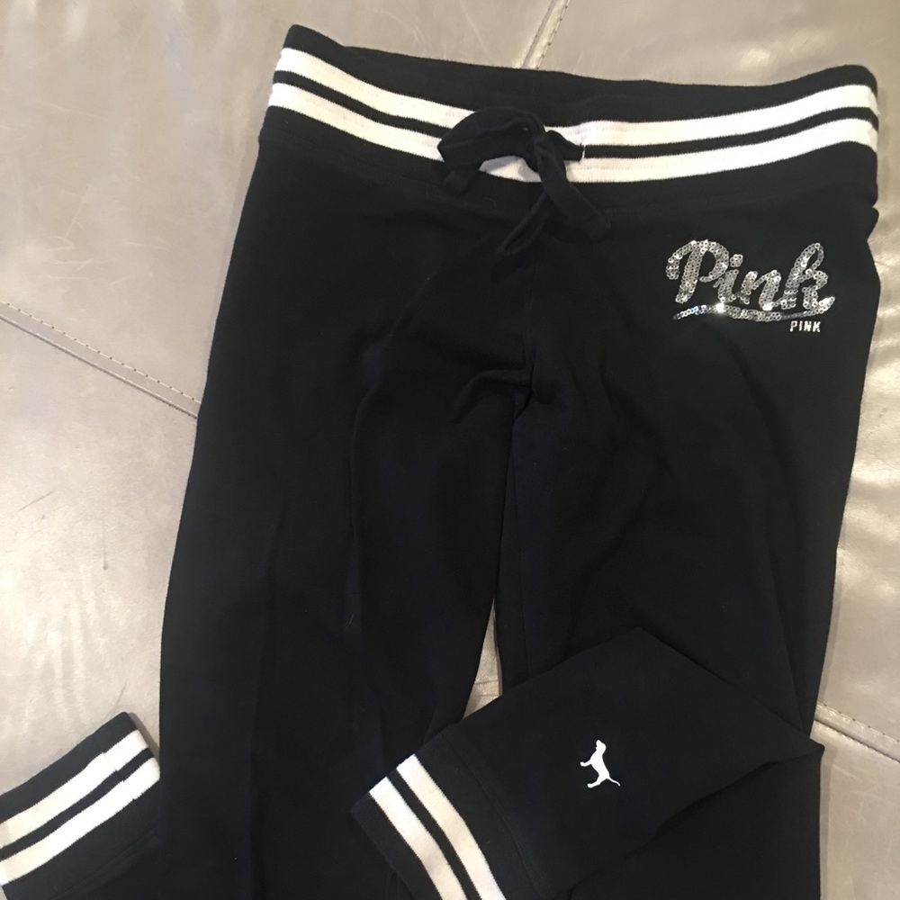 Pink sweatpants